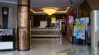 Холл в гостинице Цзихао г. Хуньчунь